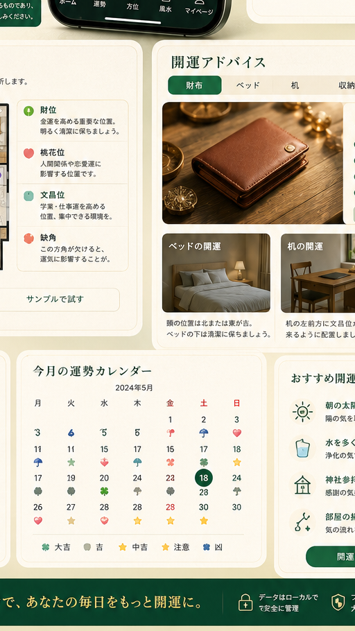 家居風水とAI相談の紹介画像